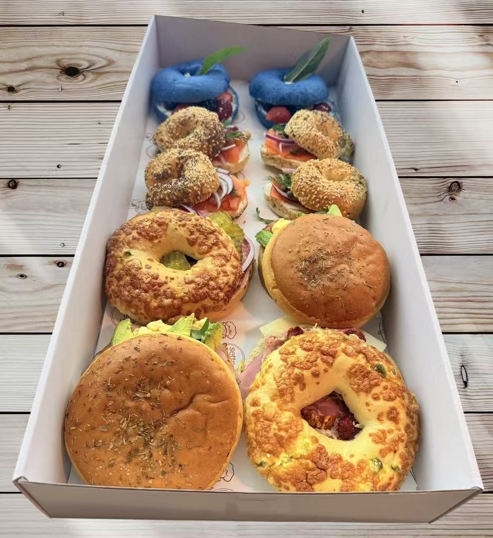 The Bagels& Co. Box -cut in bite-sized to share - Image 2